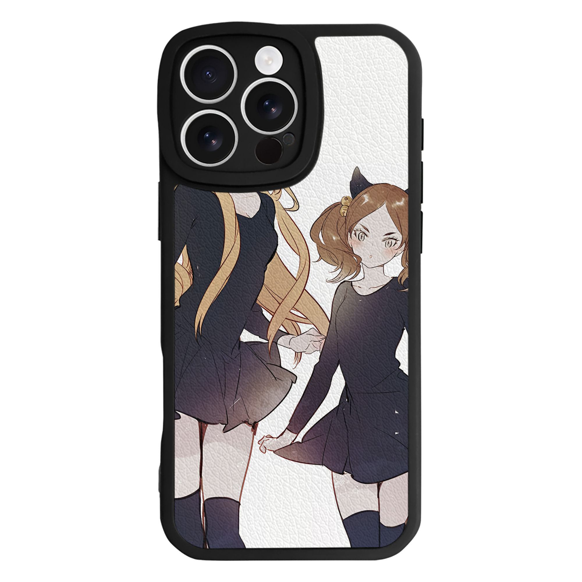 （画像用） ハイキュー!! Haikyu!! 【iPhone 16シリーズ対応】シリコンスマホケース（レザー調） 材質：シリコン